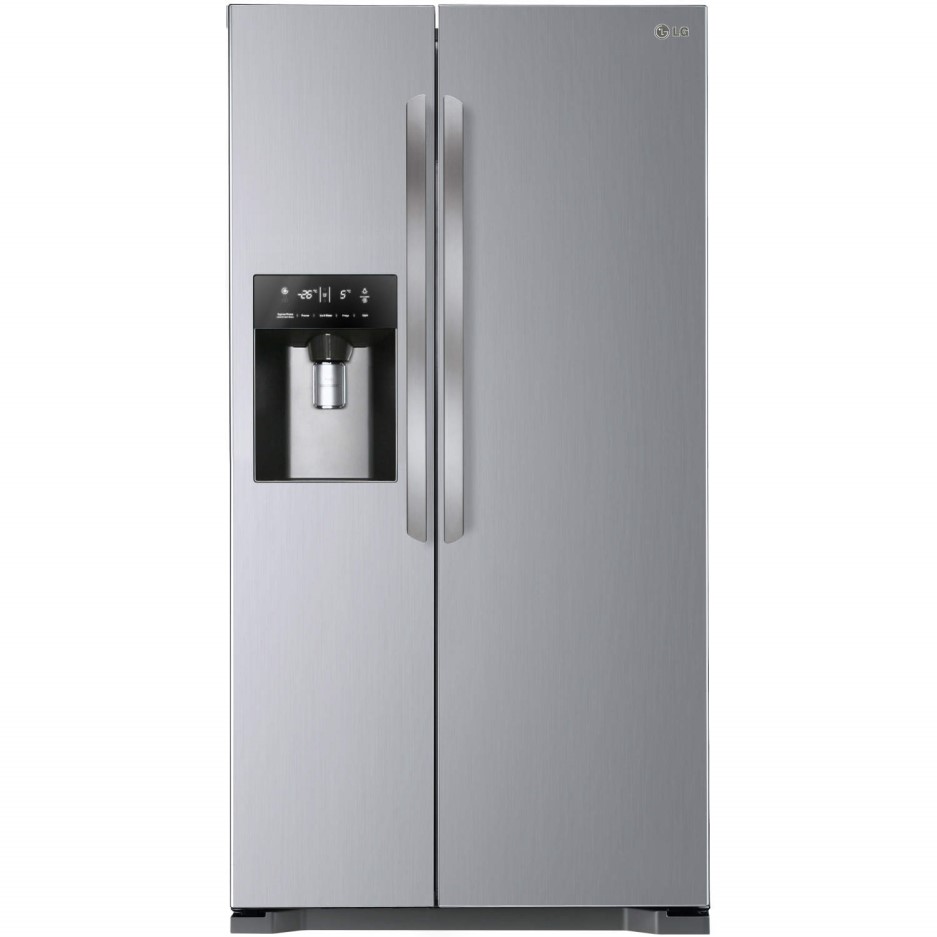 LG GSL325NSYV Basic American Fridge Freezer With Nonplumbed Ice and
