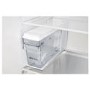 LG GSL461ICEZ Frost Free Side-by-side American Fridge Freezer With Non-plumbed Ice and Water Dispenser - Platinum Steel