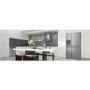 LG Four Door American Fridge Freezer With Ice And Water Dispenser -Shiny Steel Doors