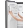 LG Four Door American Fridge Freezer With Ice And Water Dispenser -Shiny Steel Doors
