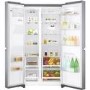 LG Four Door American Fridge Freezer With Ice And Water Dispenser -Shiny Steel Doors