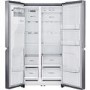 LG Four Door American Fridge Freezer With Ice And Water Dispenser -Shiny Steel Doors