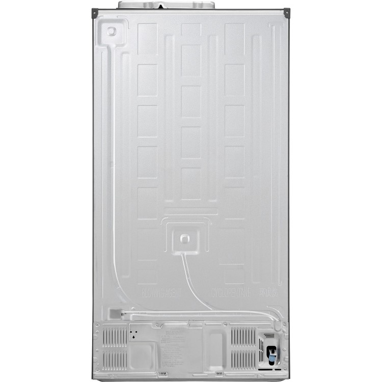 LG Four Door American Fridge Freezer With Ice And Water Dispenser -Shiny Steel Doors