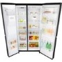 LG GSL760MCXV American Style Fridge Freezer With Plumbed Ice & Water - Matte Black