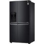 LG GSL760MCXV American Style Fridge Freezer With Plumbed Ice & Water - Matte Black
