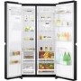 LG GSL760MCXV American Style Fridge Freezer With Plumbed Ice & Water - Matte Black