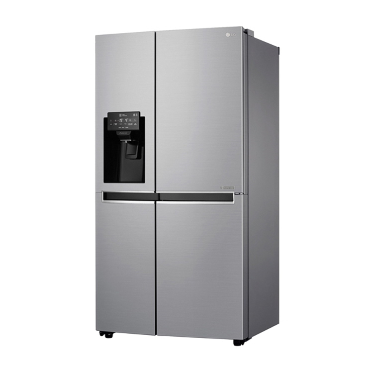 GRADE A2 - LG GSL760PZXV Frost Free Side-by-side American Fridge Freezer - Shiny Steel