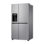 GRADE A2 - LG GSL760PZXV Frost Free Side-by-side American Fridge Freezer - Shiny Steel