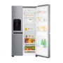 GRADE A3 - LG GSL760PZXV 601 Litre American Style Fridge Freezer Frost Free 2 Door 91cm Wide - Silver