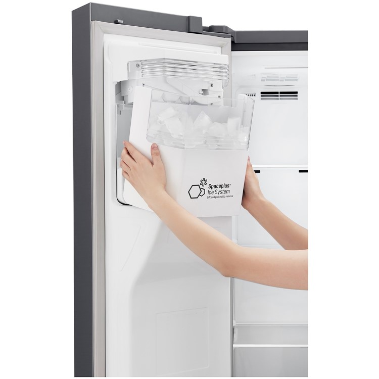 LG 625 Litre American Fridge Freezer - Stainless steel