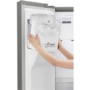 Refurbished LG GSL760PZXV Freestanding 601 Litre 70/30 Frost Free American Fridge Freezer