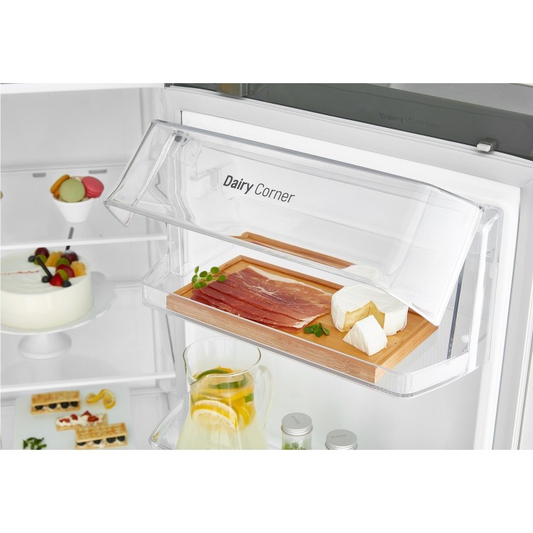 LG 625 Litre American Fridge Freezer - Stainless steel