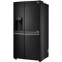 LG GSL760WBXV 601L Side-by-side American Fridge Freezer With Plumbed Ice & Water Dispenser - Black
