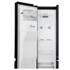 LG GSL760WBXV 601L Side-by-side American Fridge Freezer With Plumbed Ice &amp; Water Dispenser - Black