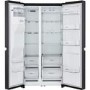 LG GSL760WBXV 601L Side-by-side American Fridge Freezer With Plumbed Ice & Water Dispenser - Black