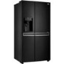 LG GSL760WBXV 601L Side-by-side American Fridge Freezer With Plumbed Ice & Water Dispenser - Black
