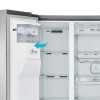 LG GSL761MCXV American Style Fridge Freezer With Non-Plumbed Ice &amp; Water Dispenser - Matte Black