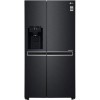 GRADE A2 - LG GSL761MCXV American Style Fridge Freezer With Non-Plumbed Ice &amp; Water Dispenser - Matte Black