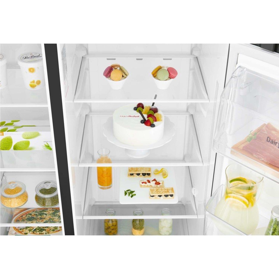 LG GSL761MCXV American Style Fridge Freezer With NonPlumbed Ice