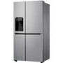 GRADE A2 - LG GSL761PZXV Side-by-side American Fridge Freezer With Non-plumb Ice & Water Dispenser Shiny Steel