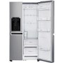 GRADE A2 - LG GSL761PZXV Side-by-side American Fridge Freezer With Non-plumb Ice & Water Dispenser Shiny Steel