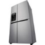 GRADE A2 - LG GSL761PZXV Side-by-side American Fridge Freezer With Non-plumb Ice & Water Dispenser Shiny Steel