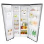 GRADE A2 - LG GSL761PZXV Side-by-side American Fridge Freezer With Non-plumb Ice & Water Dispenser Shiny Steel