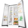 GRADE A2 - LG GSL761PZXV Side-by-side American Fridge Freezer With Non-plumb Ice & Water Dispenser Shiny Steel