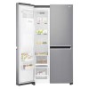 GRADE A3 - LG GSL761PZXV Side-by-side American Fridge Freezer With Non-plumb Ice &amp; Water Dispenser Shiny Steel