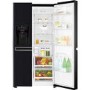 LG GSL761WBXV Frost Free Side-by-side American Fridge Freezer With Ice & Water Dispenser Black