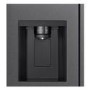 LG NatureFRESH 638 Litre Side-by-Side American Fridge Freezer - Matte Black