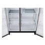 LG NatureFRESH 641 Litre Side-by-Side American Fridge Freezer -  Black