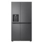 LG NatureFRESH 641 Litre Side-by-Side American Fridge Freezer -  Black