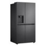LG NatureFRESH 641 Litre Side-by-Side American Fridge Freezer -  Black