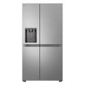 GSLC41PYPE LG NatureFRESH 641 Litre Side-By-Side American Fridge Freezer - Prime Silver