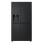 LG NatureFRESH 628 Litre Side-by-Side American Fridge Freezer -  Black