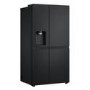 LG NatureFRESH 628 Litre Side-by-Side American Fridge Freezer -  Black