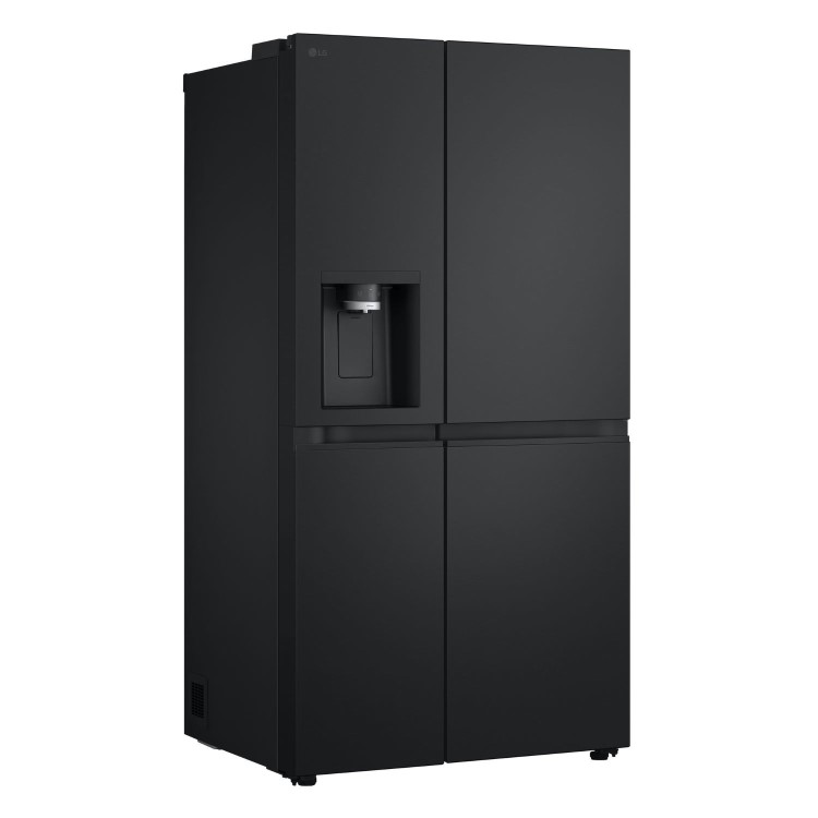 LG NatureFRESH 628 Litre Side-by-Side American Fridge Freezer -  Black