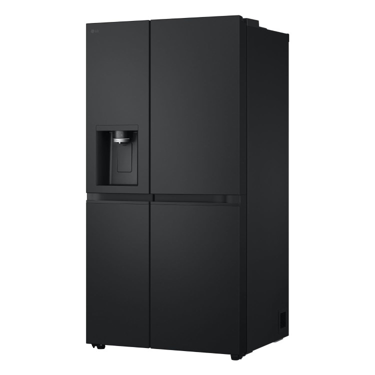 LG NatureFRESH 628 Litre Side-by-Side American Fridge Freezer -  Black