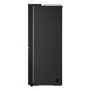 LG NatureFRESH 628 Litre Side-by-Side American Fridge Freezer -  Black