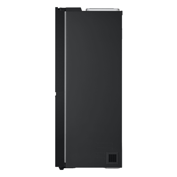 LG NatureFRESH 628 Litre Side-by-Side American Fridge Freezer -  Black
