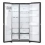 LG NatureFRESH 628 Litre Side-by-Side American Fridge Freezer -  Black