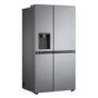 LG NatureFRESH 635 Litre Side-by-Side American Fridge Freezer - Shiny Steel