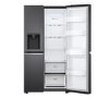 Refurbished LG NatureFRESH GSLV70MCTD 635 Litre Frost Free American Fridge Freezer Black
