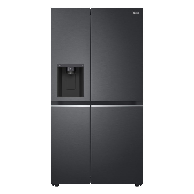 Refurbished LG NatureFRESH GSLV70MCTD 635 Litre Frost Free American Fridge Freezer Black