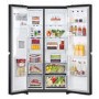 Refurbished LG NatureFRESH GSLV70MCTD 635 Litre Frost Free American Fridge Freezer Black