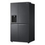 Refurbished LG NatureFRESH GSLV70MCTD 635 Litre Frost Free American Fridge Freezer Black