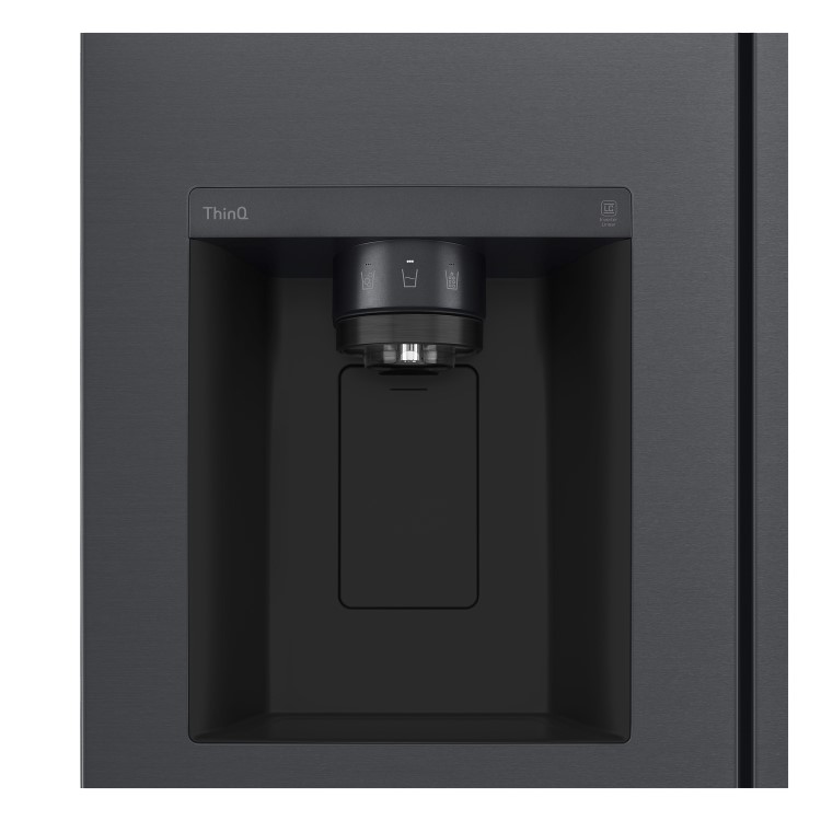 Refurbished LG NatureFRESH GSLV70MCTD 635 Litre Frost Free American Fridge Freezer Black