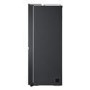 LG NatureFRESH 635 Litre Side-by-Side American Fridge Freezer - Matte Black