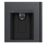 LG NatureFRESH 635 Litre Side-by-Side American Fridge Freezer - Matte Black
